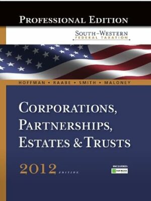 Solution Manual for South-Western Federal Taxation 2012: Corporations