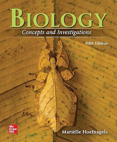 Test Bank for Biology: Concepts and Investigations