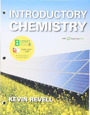 Test Bank for Introductory Chemistry