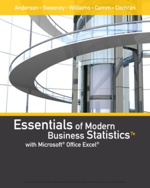 Test Bank for Essentials of Modern Business Statistics with Microsoft Office Excel