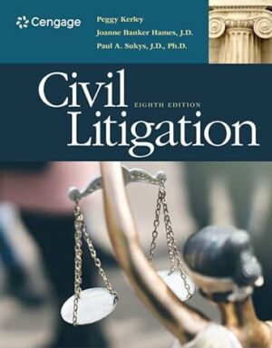 Test Bank for Civil Litigation