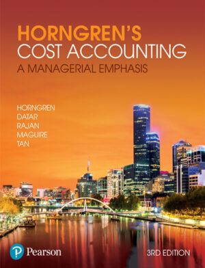 Test Bank for Horngren's Cost Accounting: A Managerial Emphasis