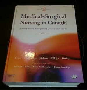 Test Bank for Medical-Surgical Nursing in Canada: Assessment and Mangement of Clinical Problems