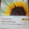 Test Bank for Research Methodology: A Step-by-Step Guide for Beginners