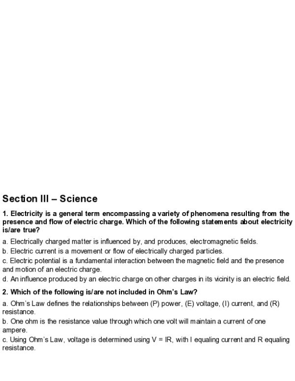 HESI Science A2 Exam Testbank With Answers (50 Solved Questions)