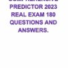 2023 ATI PN Comprehensive Exam with Answers (180 Solved Questions)