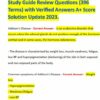 2016 ATI RN Practice Exam with Answers (389 Solved Questions)