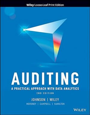 Test Bank for Auditing: A Practical Approach with Data Analytics