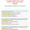 2023-2024 ATI Medical Surgical Proctored Exam with Answers (24 Solved Questions)