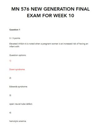 ATI Prenatal Final Exam with Answers (51 Solved Questions)