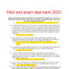 2023 HESI Child Care Exit Exam Test Bank With Answers (892 Solved Questions)