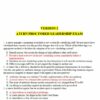 ATI Leadership Proctored Exam with Answers (70 Solved Questions)