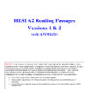 2022-2023 HESI Reading Comprehension Passage Version 1 A2 Version 1 With Answers (93 Solved Questions)