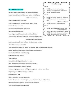 NR228 Nutrition Review Exam Version 1 With Answers (45 Solved Questions)