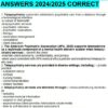 2024-2025 NR548 Final Exam with Answers (87 Solved Questions)