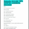 2024-2025 Network+ N10-008 Practice Exam with Answers (134 Solved Questions)