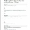 BIOD171 M1: Module 1 Biology Practice Exam with Answers (21 Solved Questions)