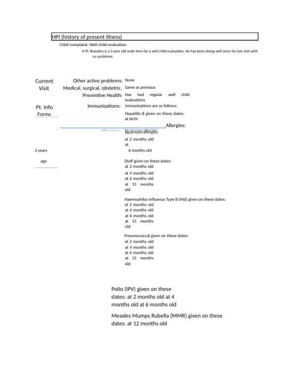 IHuman Paediatrics Practice Exam With Answers (40 Solved Questions)