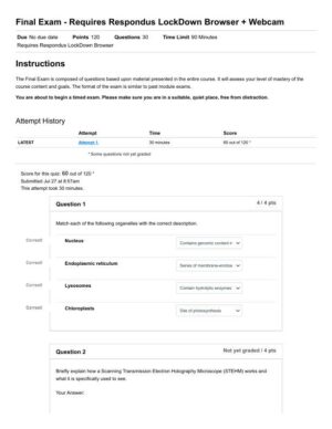 Nursing Diagnosis Final Exam With Answers (30 Solved Questions)