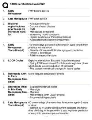 2022 NAMS Nursing Diagnosis Certification Exam With Answers (114 Solved Questions)