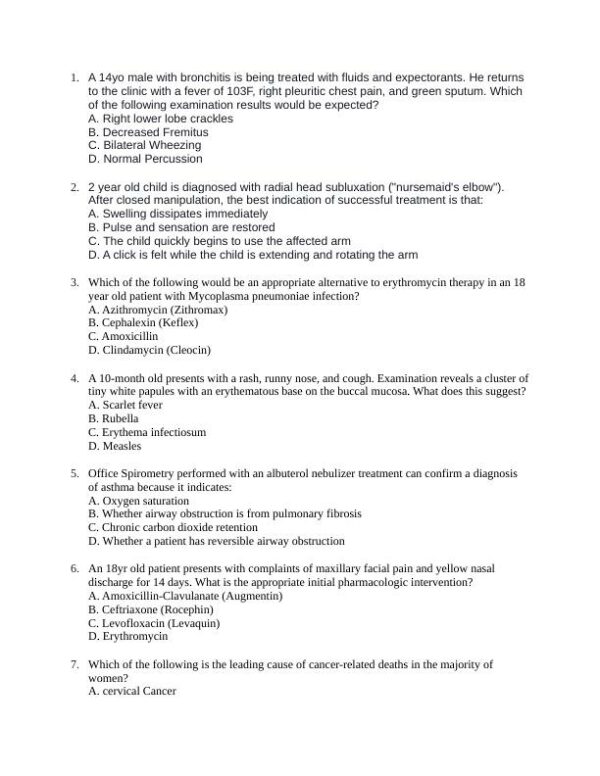 Quizlet Nursing Diagnosis Practice Exam With Answers (85 Solved Questions)