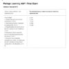 Portage Learning Anatomy and Physiology Final Exam With Answers (142 Solved Questions)