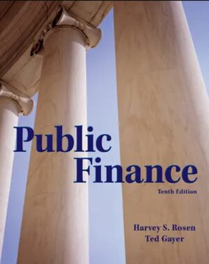 Solution Manual for Public Finance