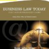 Test Bank for Cengage Advantage Books: Business Law Today