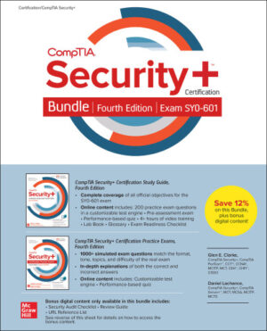 CompTIA Security+ SY0-601 Exam Certification Bundle