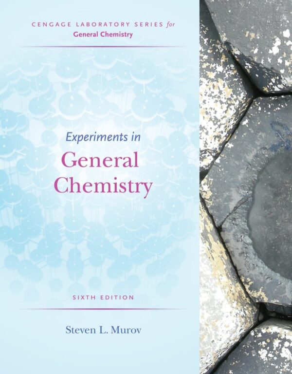 Solution Manual for Experiments in General Chemistry