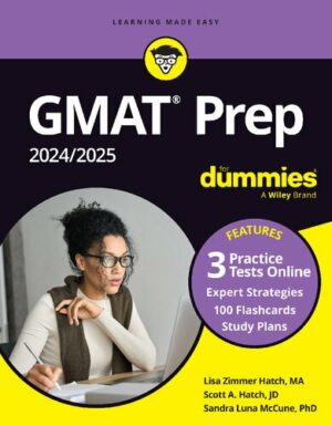 GMAT Prep 2024/2025 For Dummies with Online Practice (2023)