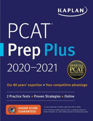 PCAT Prep Plus 2020-2021: 2 Practice Tests + Proven Strategies (2020)