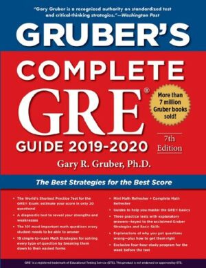 Gruber's Complete GRE Guide 2019-2020 (2019)